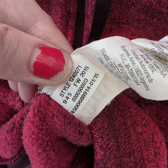 Under Armour Pink Full Zip Hooded Striped Athleisure Winter Sweet Jacket Size S - Picture 6 of 10